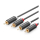 UGREEN Przewód 2RCA Cinch do 2RCA Cinch AV104 5m czarny - 1501466 - zdjęcie 2
